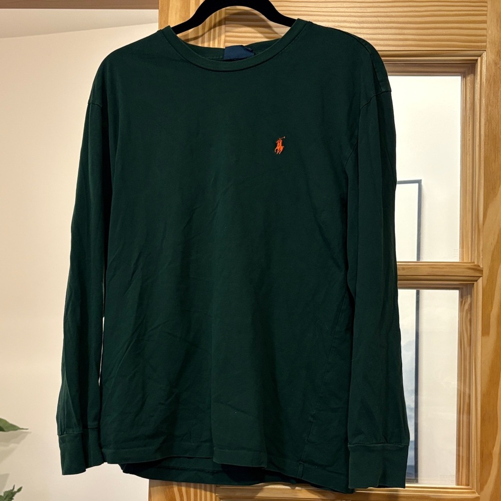 Polo by Ralph Lauren Forest Green Long Sleeve Shirt